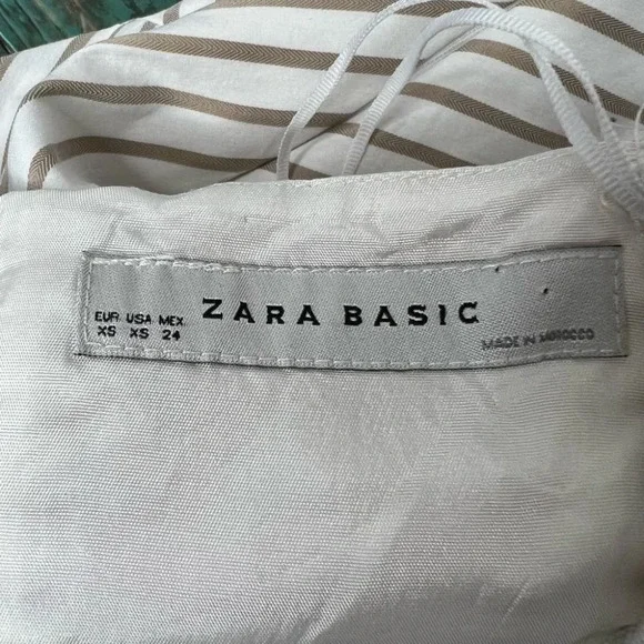 Zara Strapless Dress Size XS - Picture 6 of 9